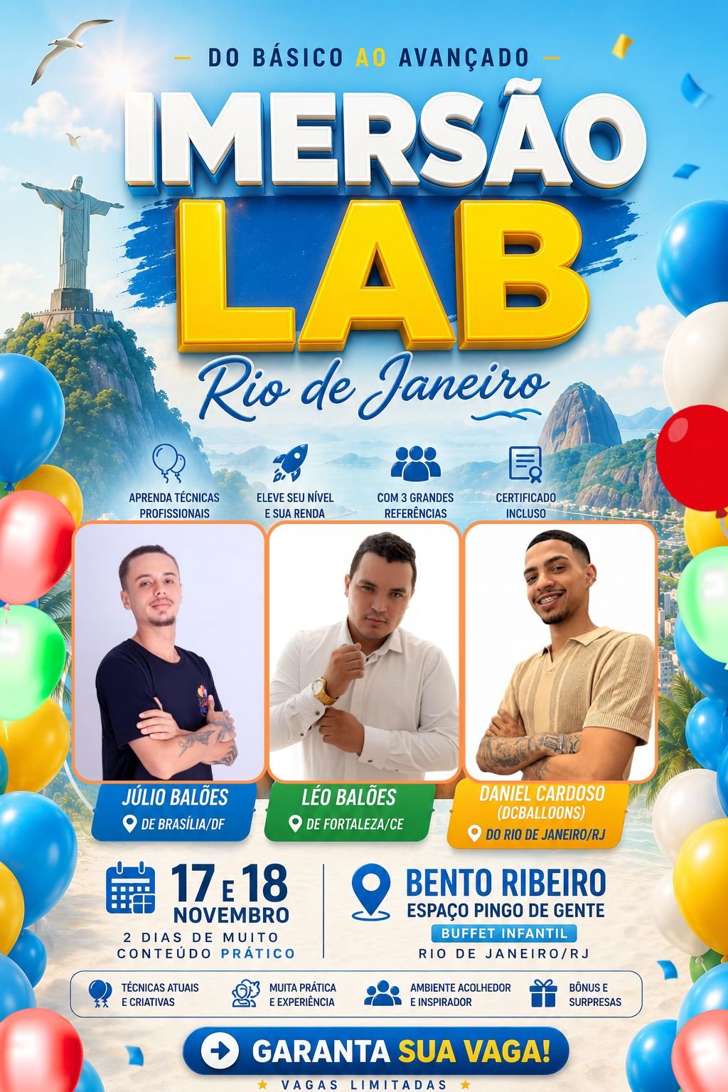 Curso Presencial Rio de Janeiro 17 e 18 Nov